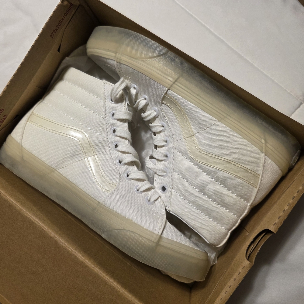 Vans White High-Top Sneakers